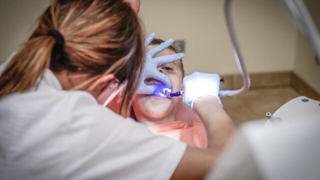 Interno di una clinica dentale