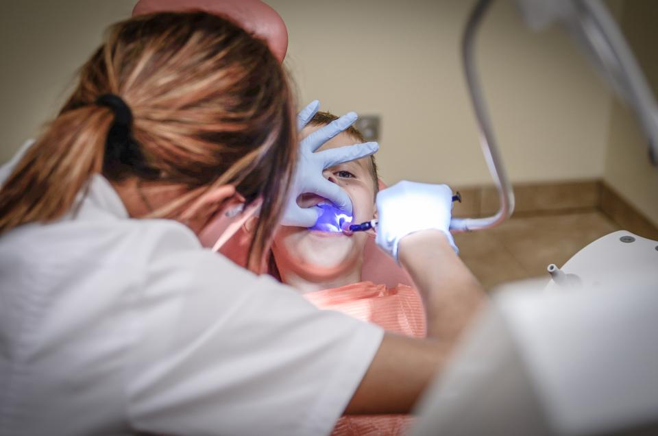 Interno di una clinica dentale