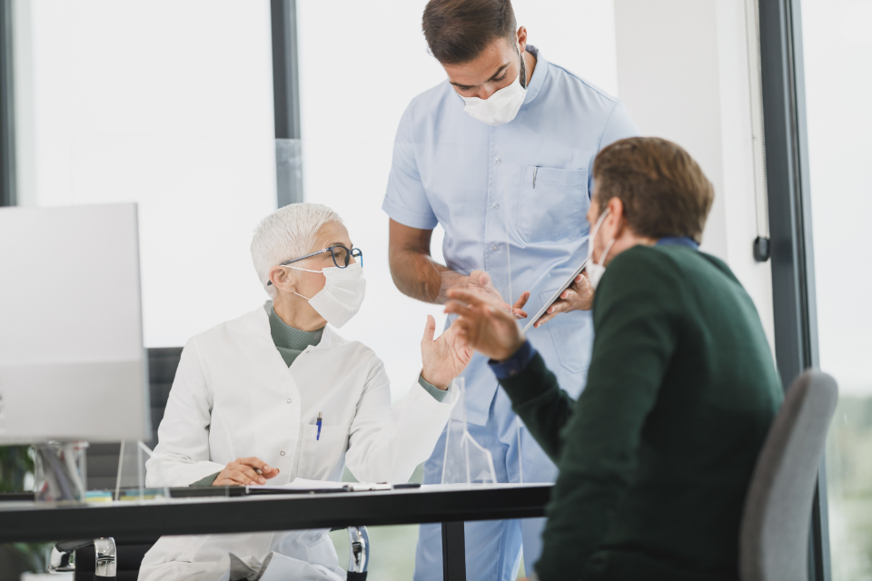 Interno di una clinica dentale